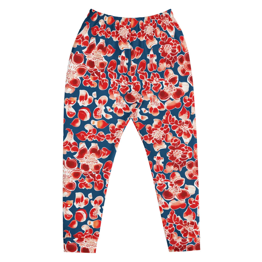 Crimson Midnight on Men's Joggers — Front