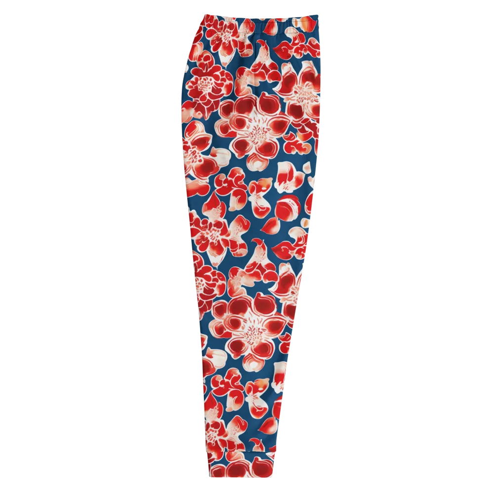 Crimson Midnight on Men's Joggers — Right