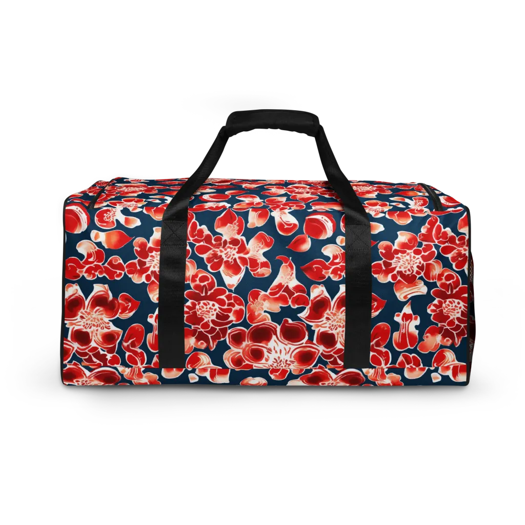 Crimson Midnight on Duffle Bag — Back