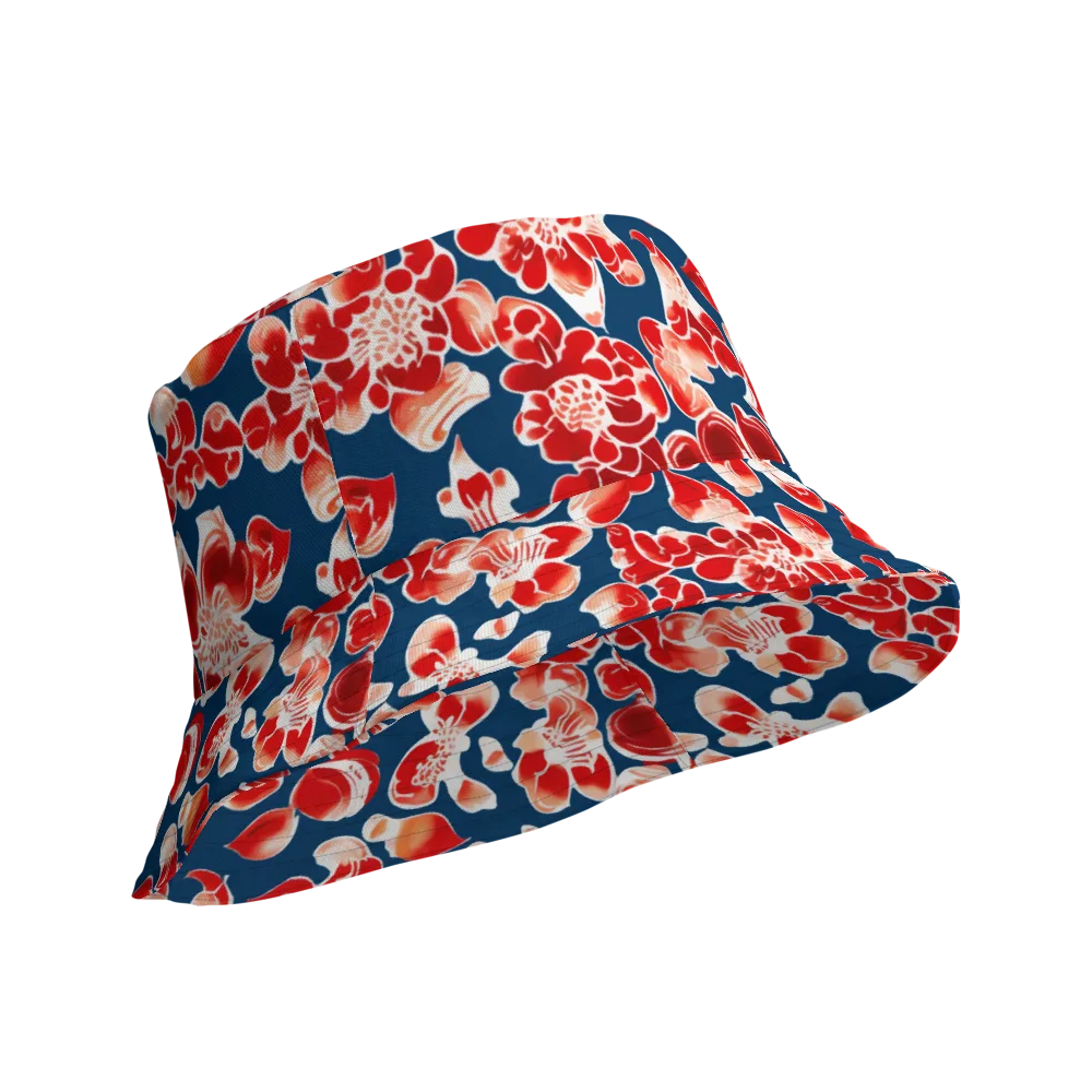Crimson Midnight on Reversible Bucket Hat — Product details Outside