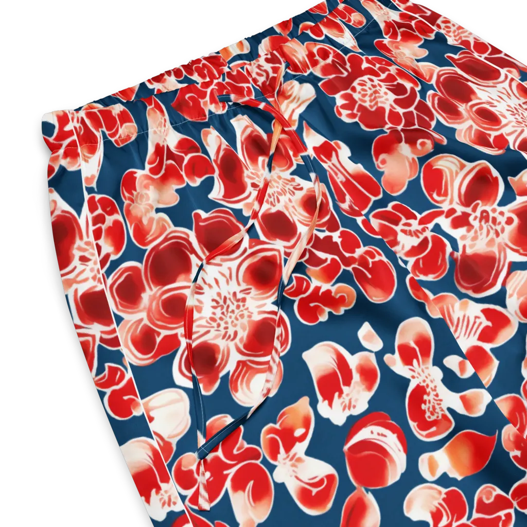 Crimson Midnight on Women's Pajama Pants — Product details