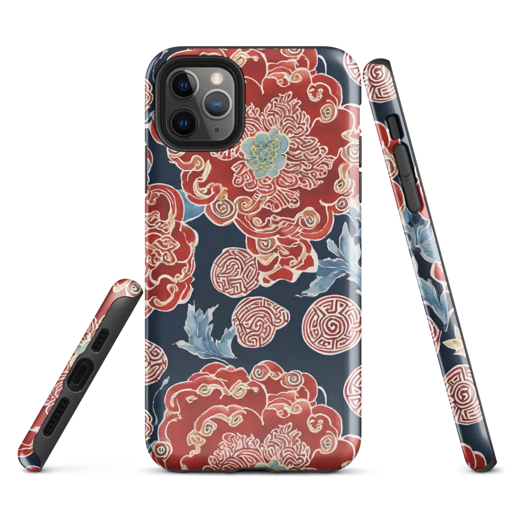 Crimson Labyrinth on Tough Case for iPhone® — Front