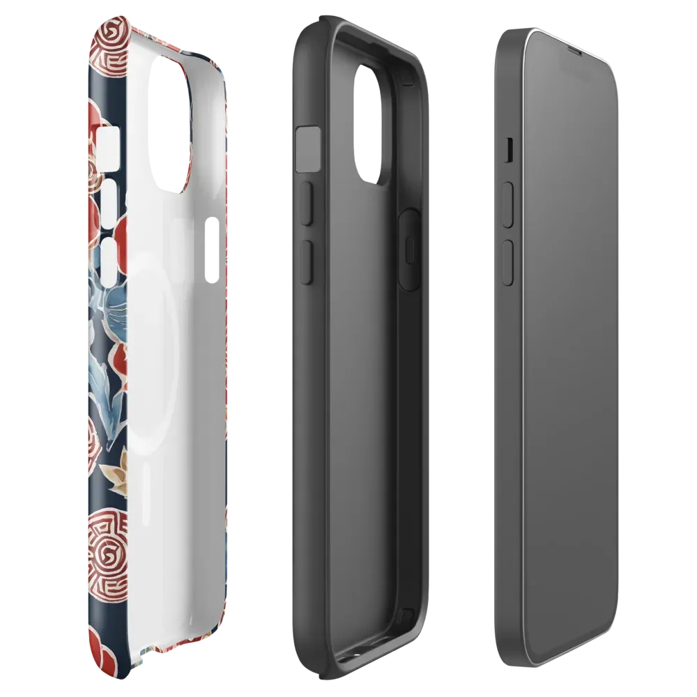 Crimson Labyrinth on MagSafe Tough Case for iPhone® — Front