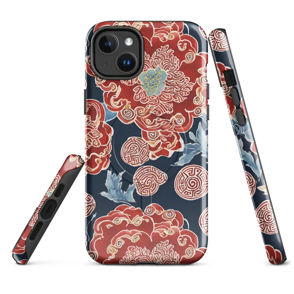 Crimson Labyrinth on MagSafe Tough Case for iPhone® — Front