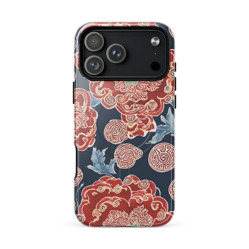 Crimson Labyrinth on a MagSafe Tough Case for iPhone®