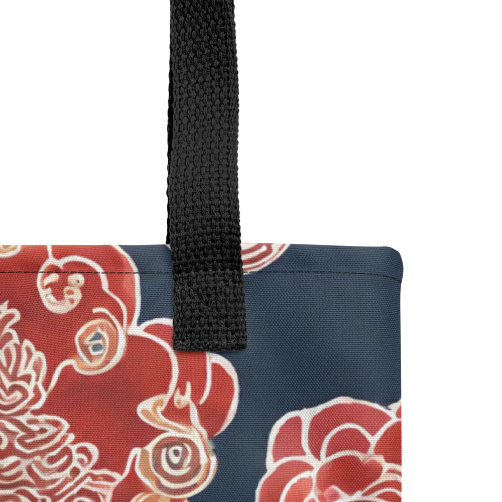 Crimson Labyrinth on Tote Bag — Product details