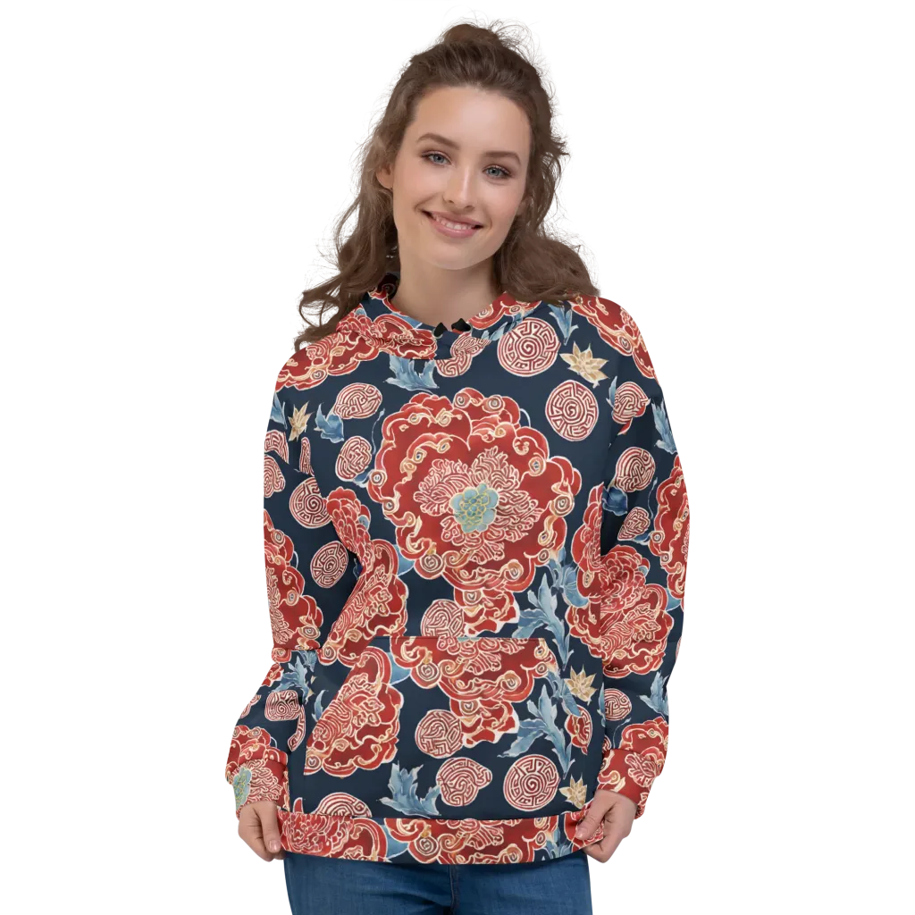 Crimson Labyrinth on Hoodie — Front