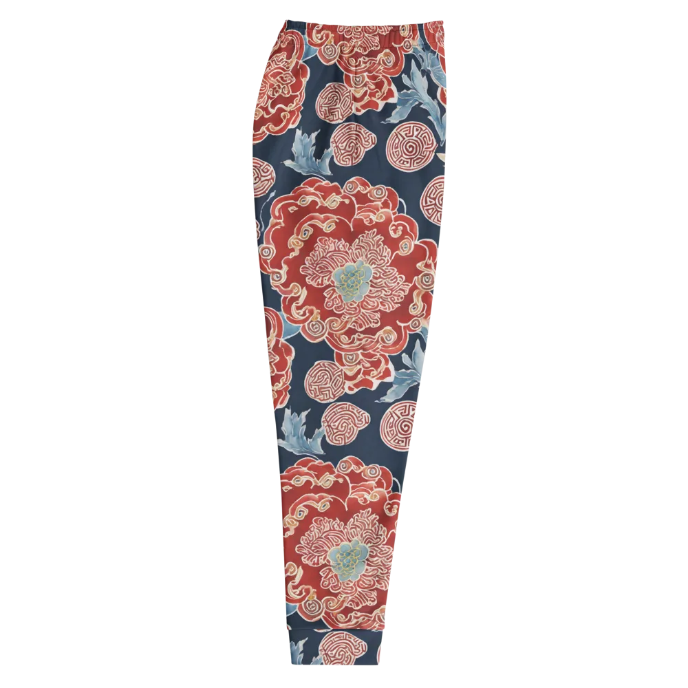 Crimson Labyrinth on Men's Joggers — Right