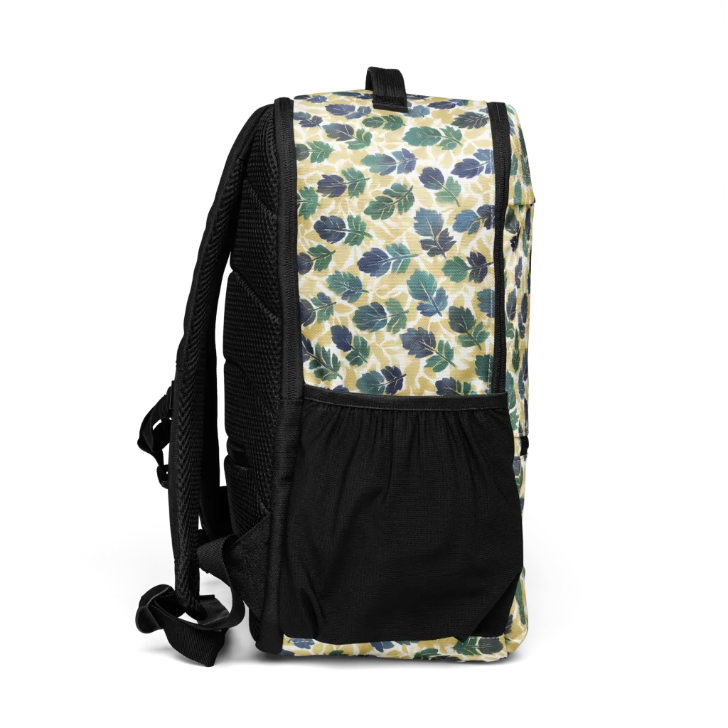 Golden Leaf Drift on Utility Backpack — Right