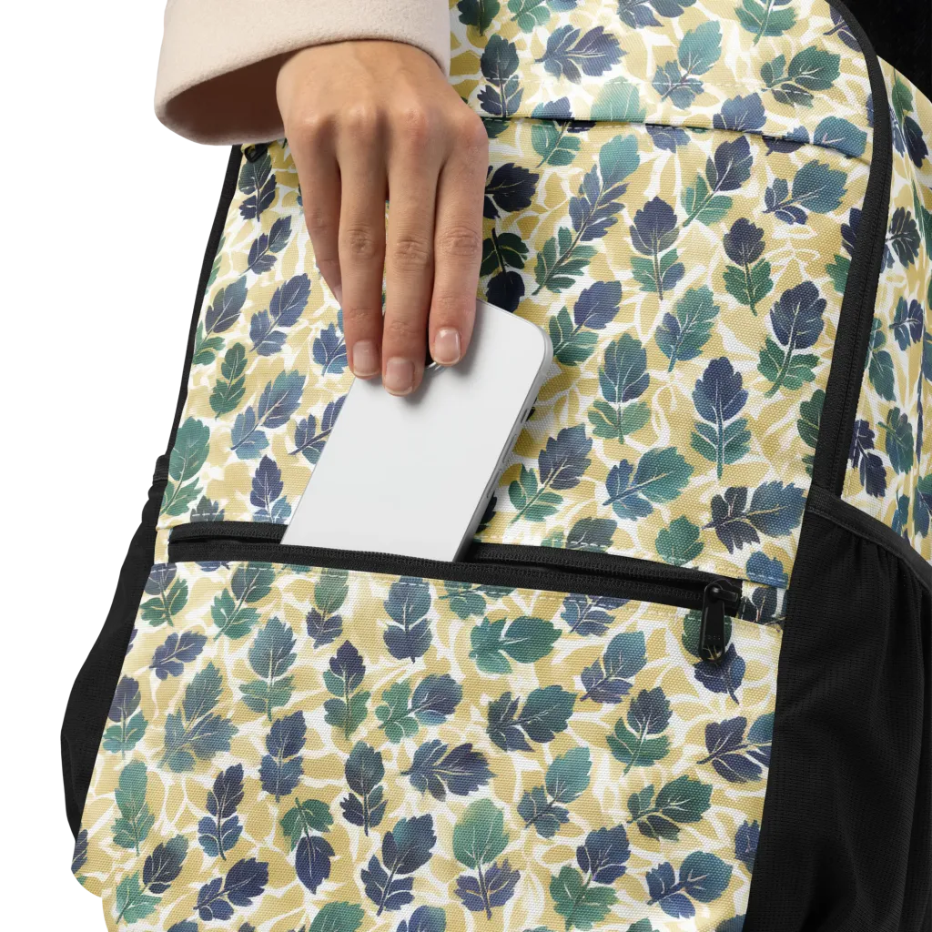 Golden Leaf Drift on Utility Backpack — Product details