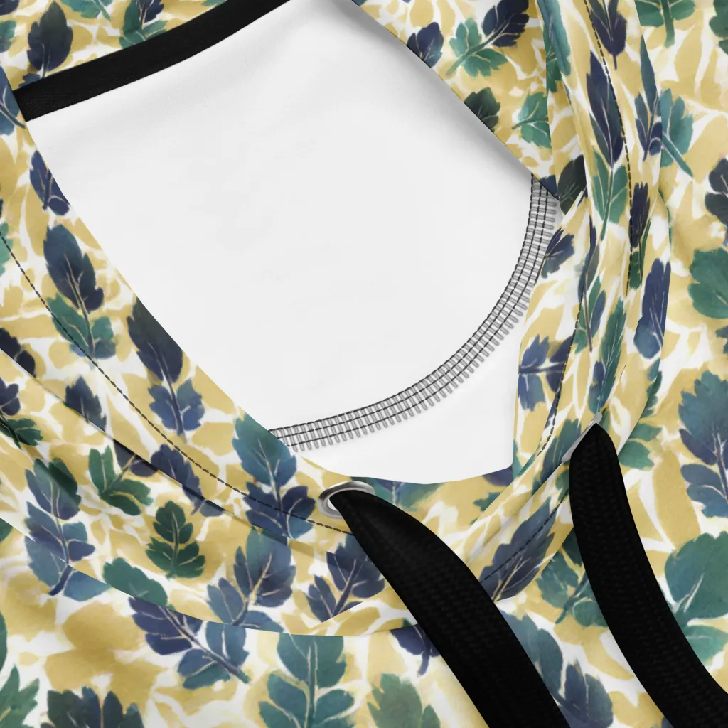 Golden Leaf Drift on Hoodie — Product details 2