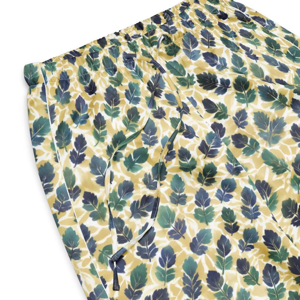 Golden Leaf Drift on Women's Pajama Pants — Product details