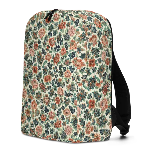 Twilight Rose Garden on a Minimalist Backpack