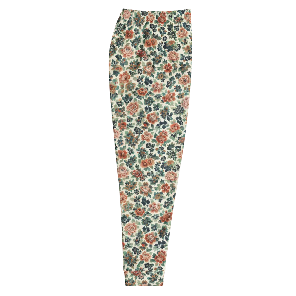 Twilight Rose Garden on Men's Joggers — Right