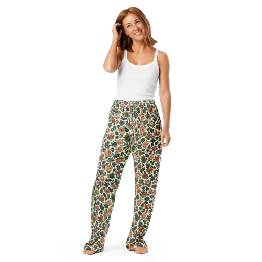 Twilight Rose Garden on a Women's Pajama Pants