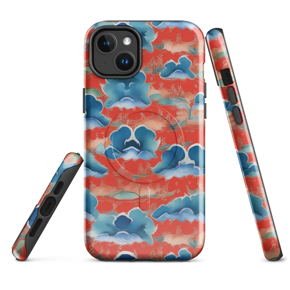 Vermilion Cloudscape on MagSafe Tough Case for iPhone® — Front