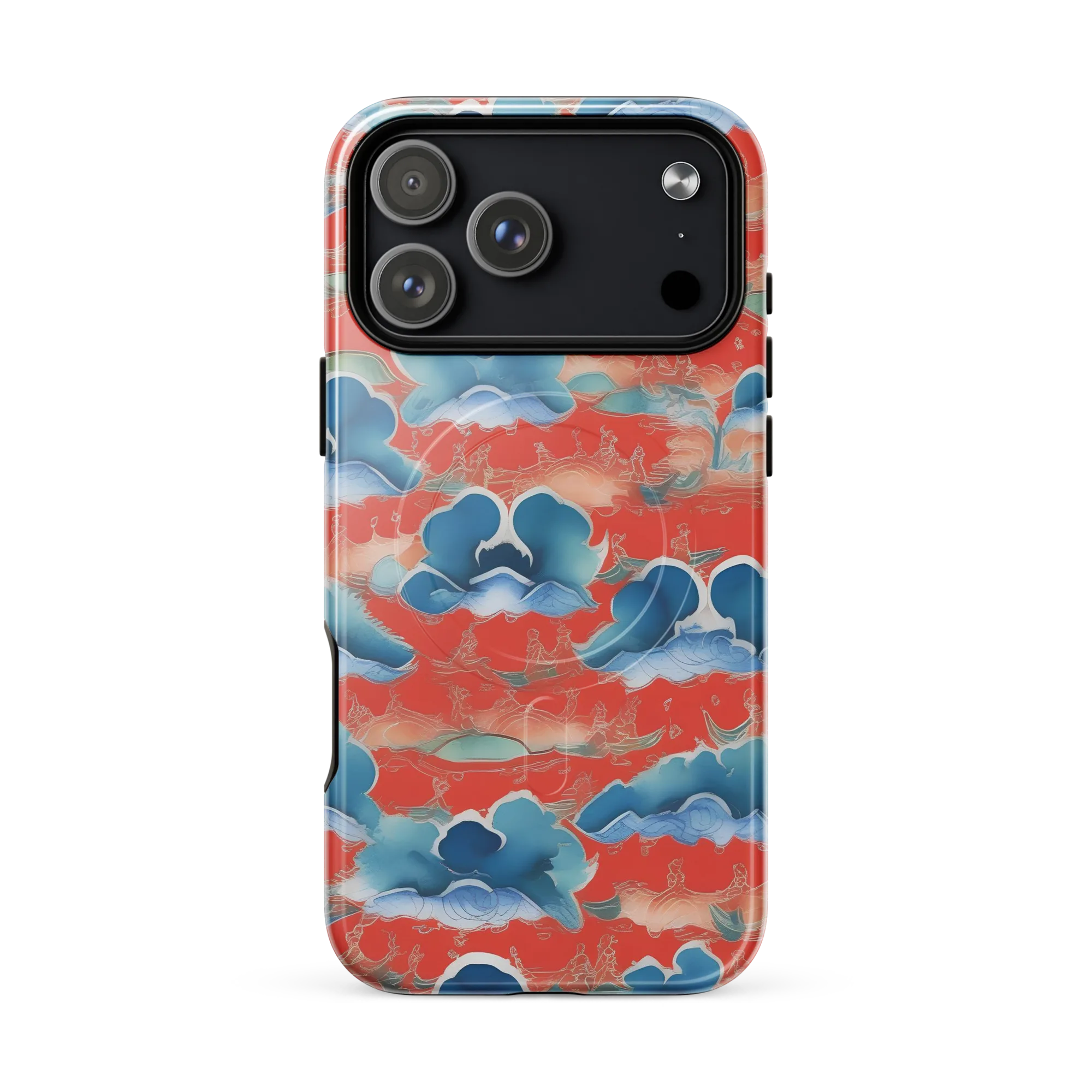 Vermilion Cloudscape on MagSafe Tough Case for iPhone® — Front