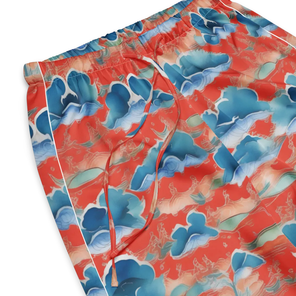 Vermilion Cloudscape on Women's Pajama Pants — Product details