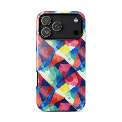 Chromatic Collage on a Tough Case for iPhone®