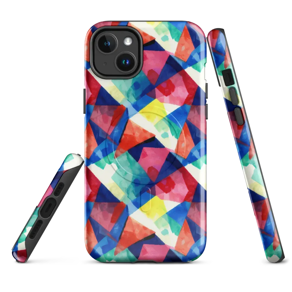 Chromatic Collage on MagSafe Tough Case for iPhone® — Front