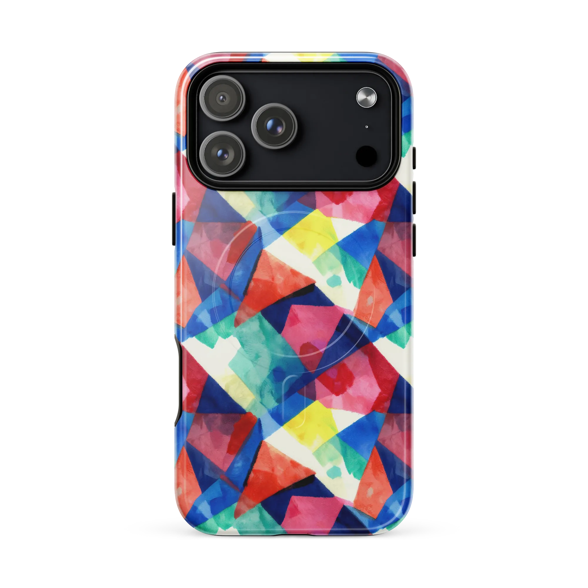 Chromatic Collage on MagSafe Tough Case for iPhone® — Front