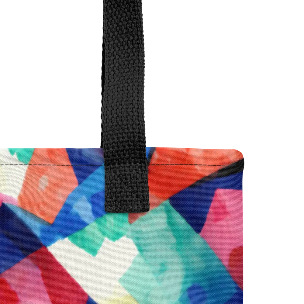 Chromatic Collage on Tote Bag — Product details