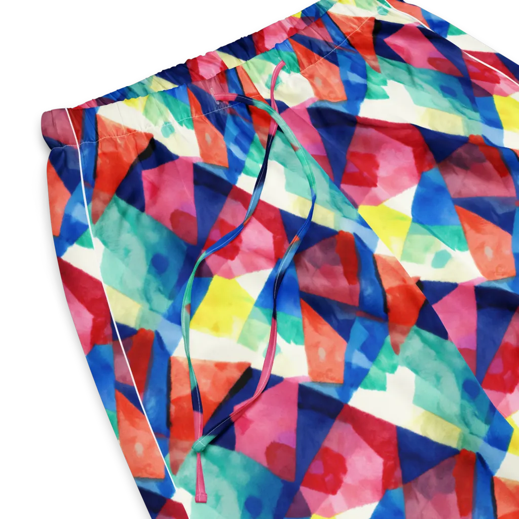 Chromatic Collage on Women's Pajama Pants — Product details
