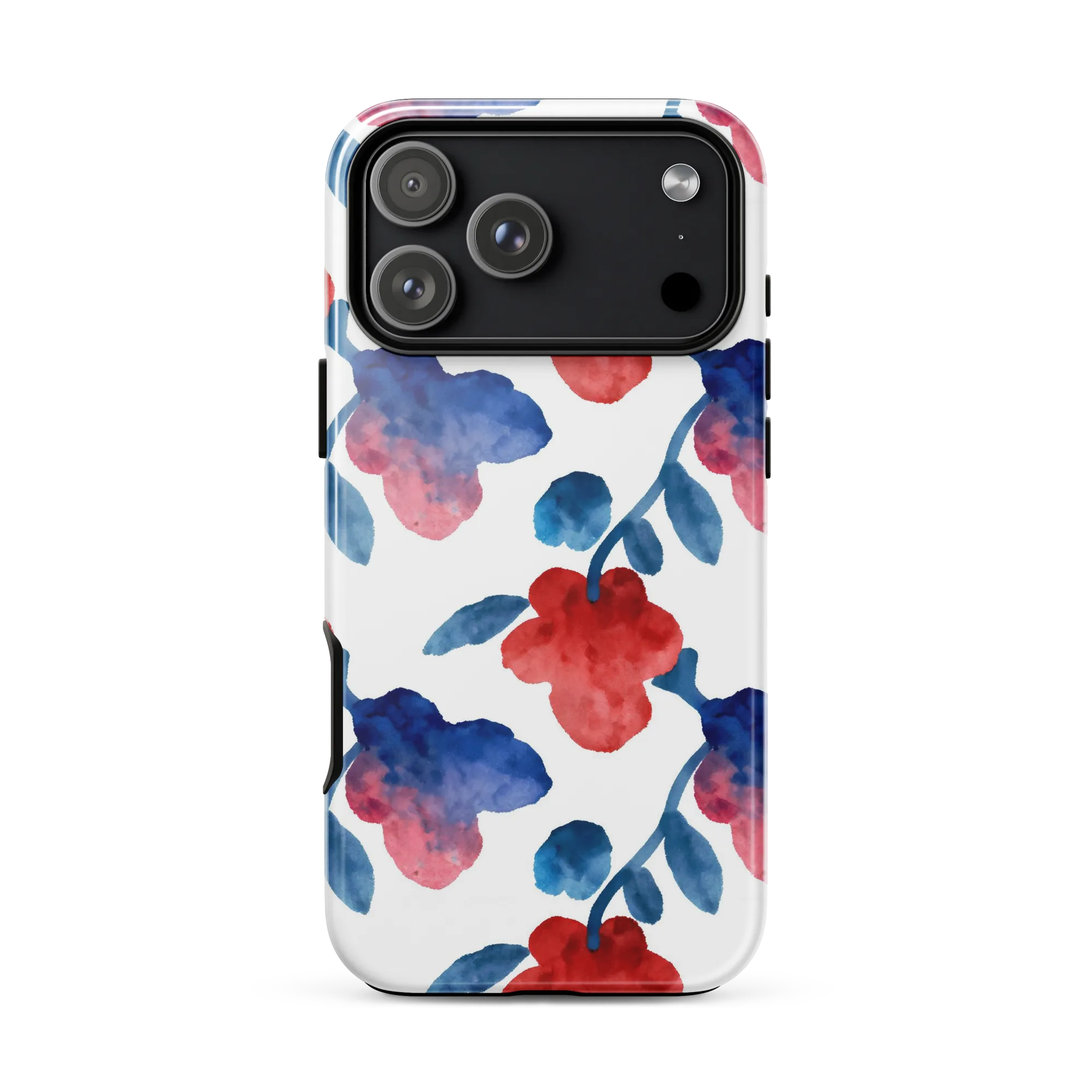 Blue Bloom Reverie on Tough Case for iPhone® — Front