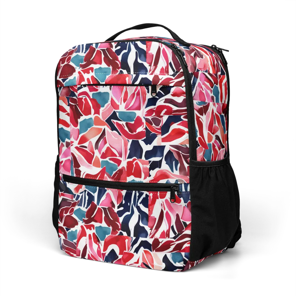 Petal Voltage on Utility Backpack — Left Front