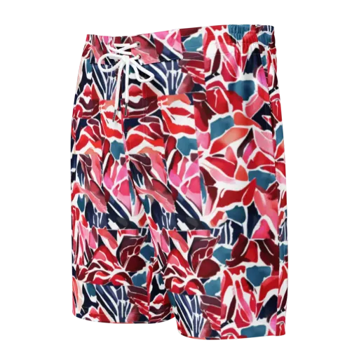Petal Voltage on a Men's Board Shorts