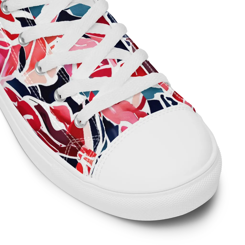 Petal Voltage on Men's High Top Canvas Shoes — Product details