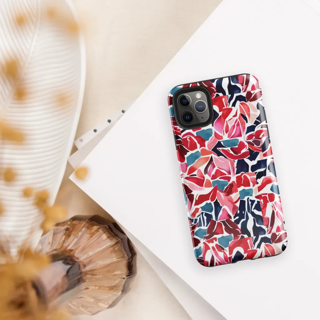 Petal Voltage on Tough Case for iPhone® — Front
