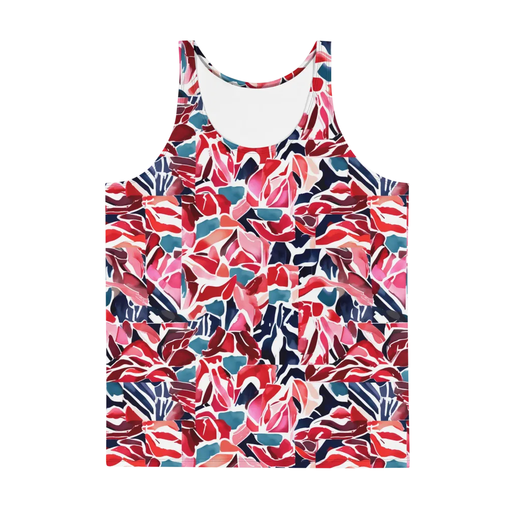 Petal Voltage on Men's Tank Top — Front