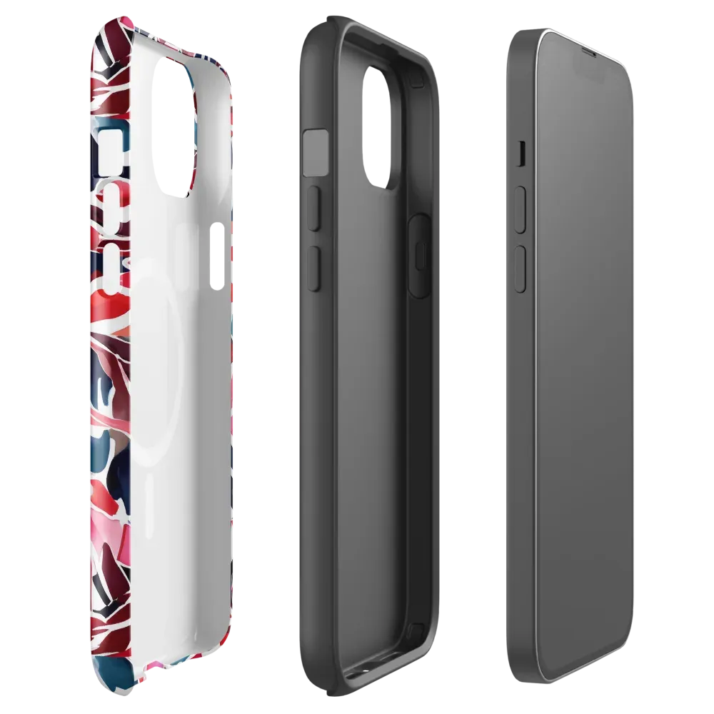 Petal Voltage on MagSafe Tough Case for iPhone® — Front