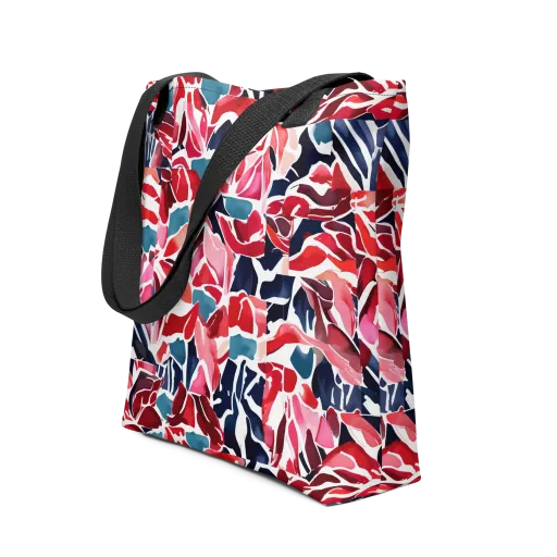 Petal Voltage on a Tote Bag
