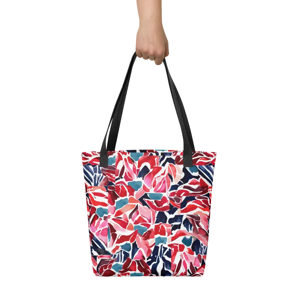 Petal Voltage on Tote Bag — Front