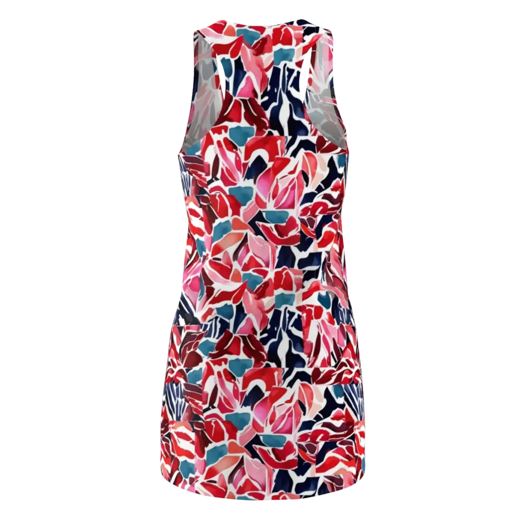 Petal Voltage on Racerback Dress — Back