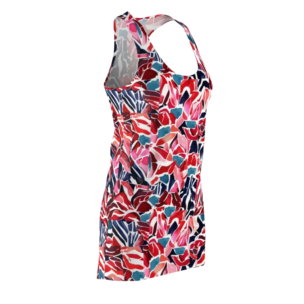 Petal Voltage on Racerback Dress — Front Side