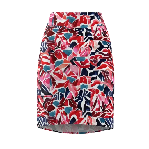 Petal Voltage on a Pencil Skirt