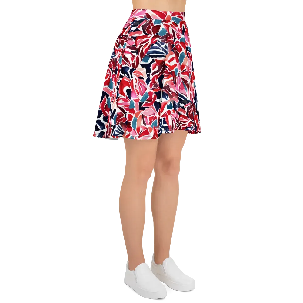 Petal Voltage on Skater Skirt — Right