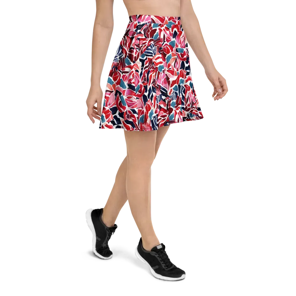 Petal Voltage on Skater Skirt — Right
