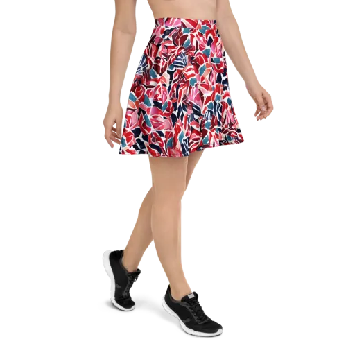 Petal Voltage on a Skater Skirt