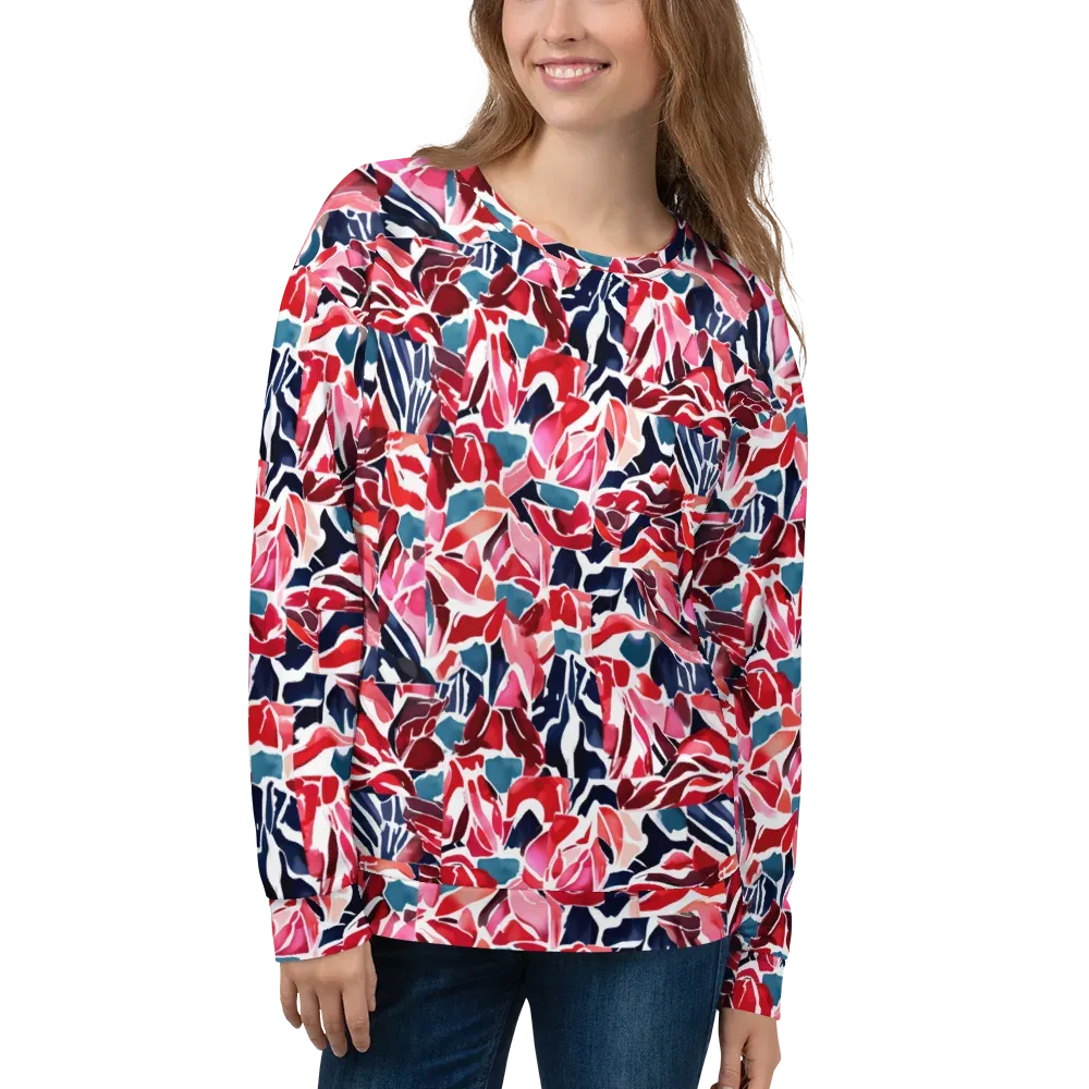 Petal Voltage on Sweatshirt — Front