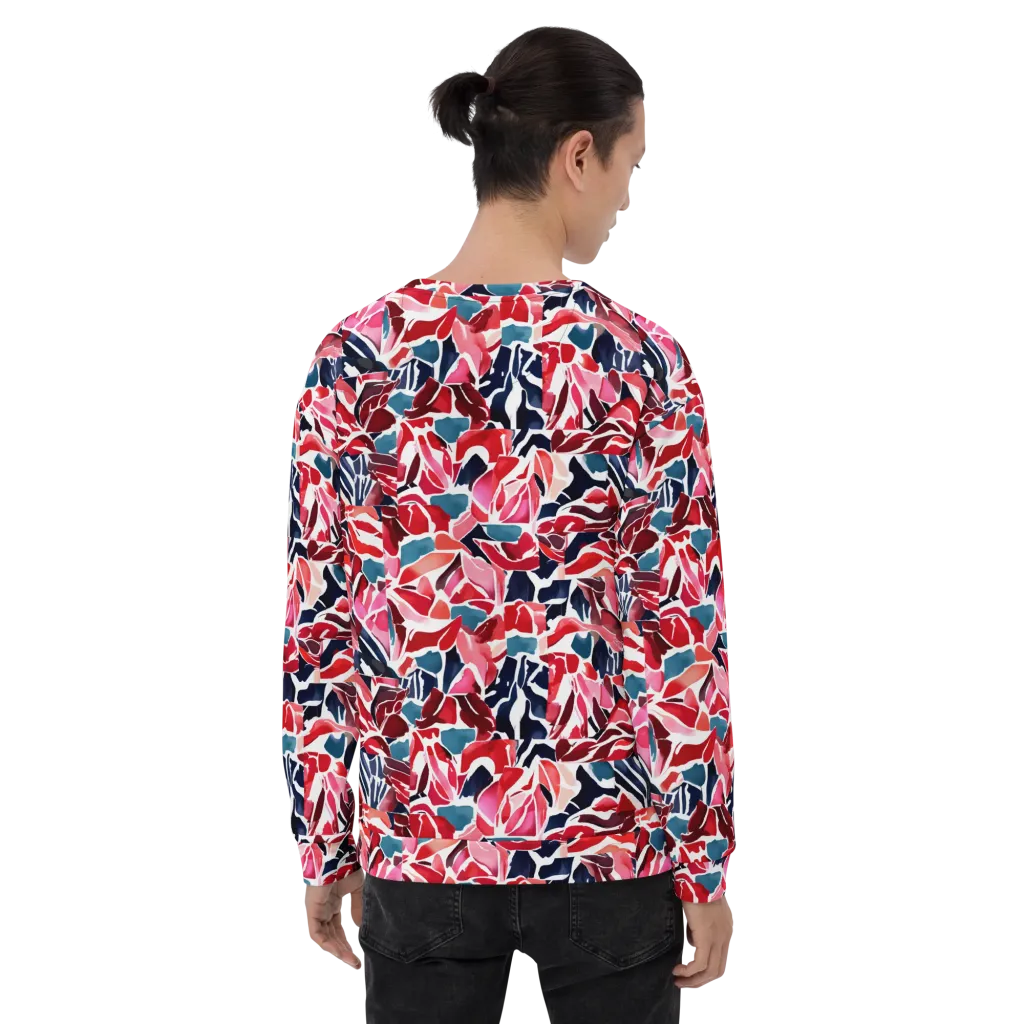 Petal Voltage on Sweatshirt — Back
