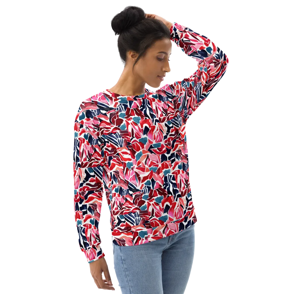 Petal Voltage on Sweatshirt — Right Front