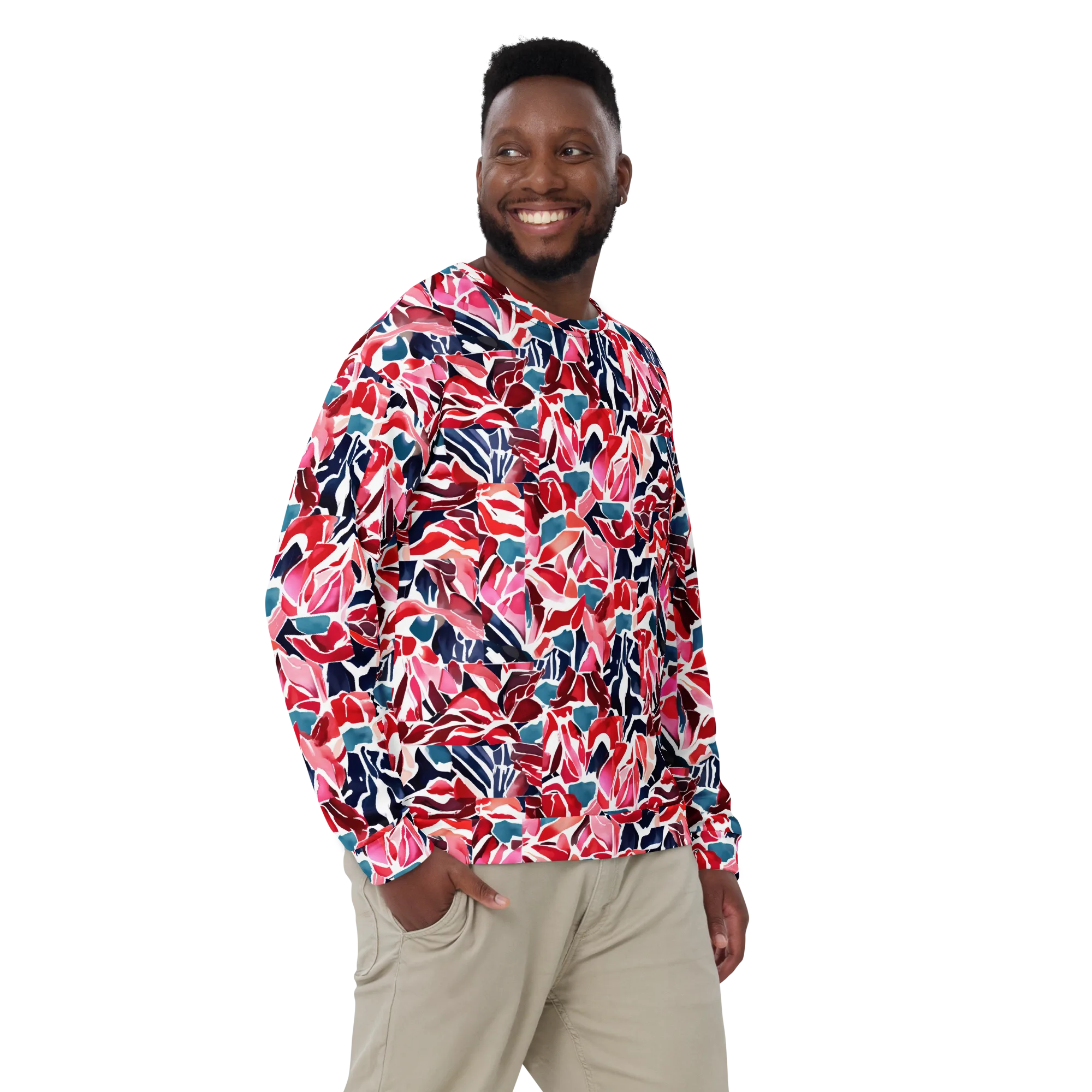 Petal Voltage on Sweatshirt — Front