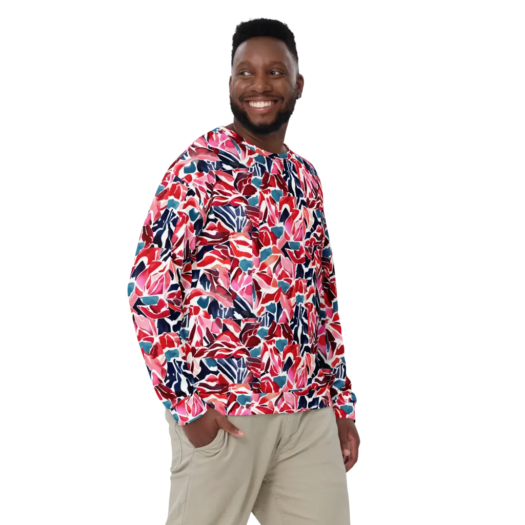 Petal Voltage on Sweatshirt — Front