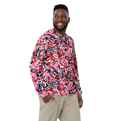 Petal Voltage on a Sweatshirt