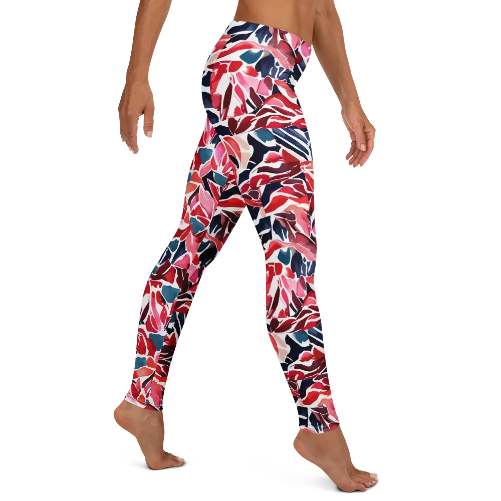 Petal Voltage on Leggings — Right