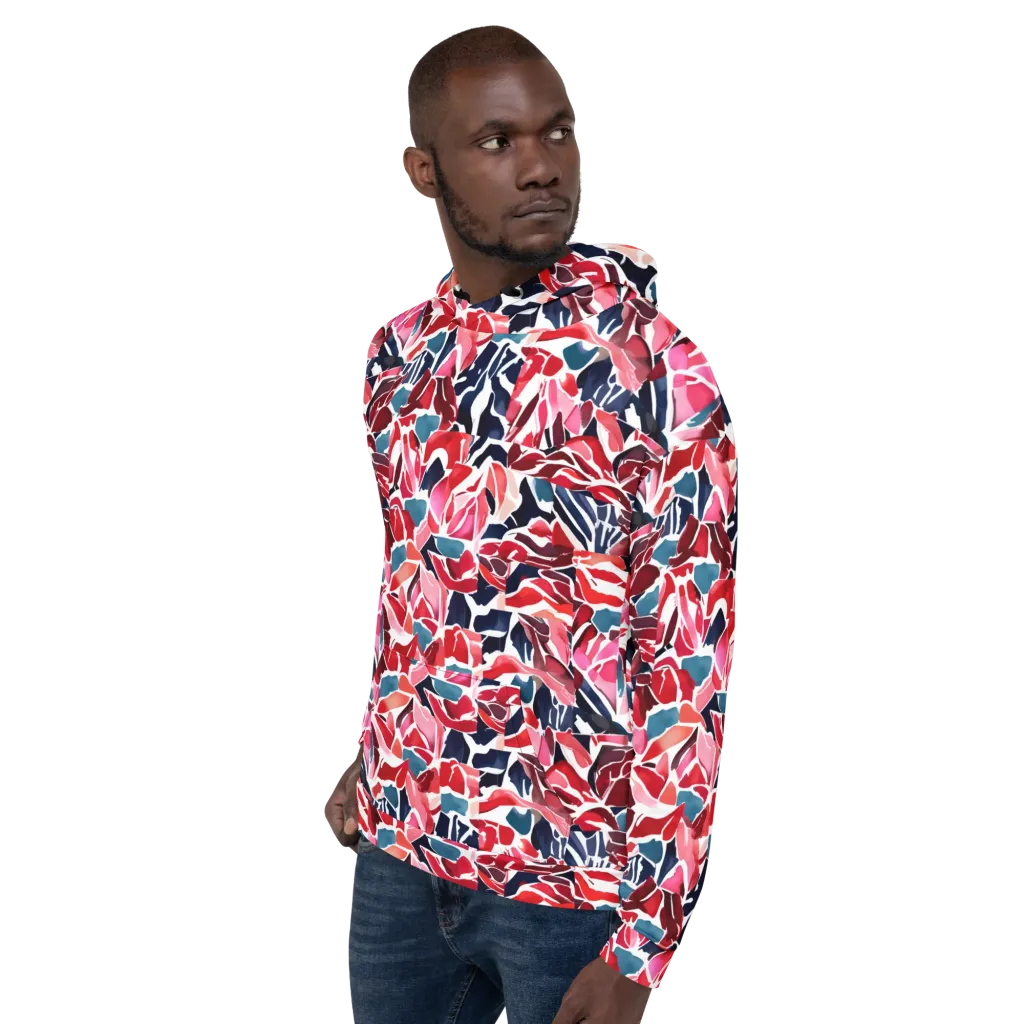 Petal Voltage on Hoodie — Left